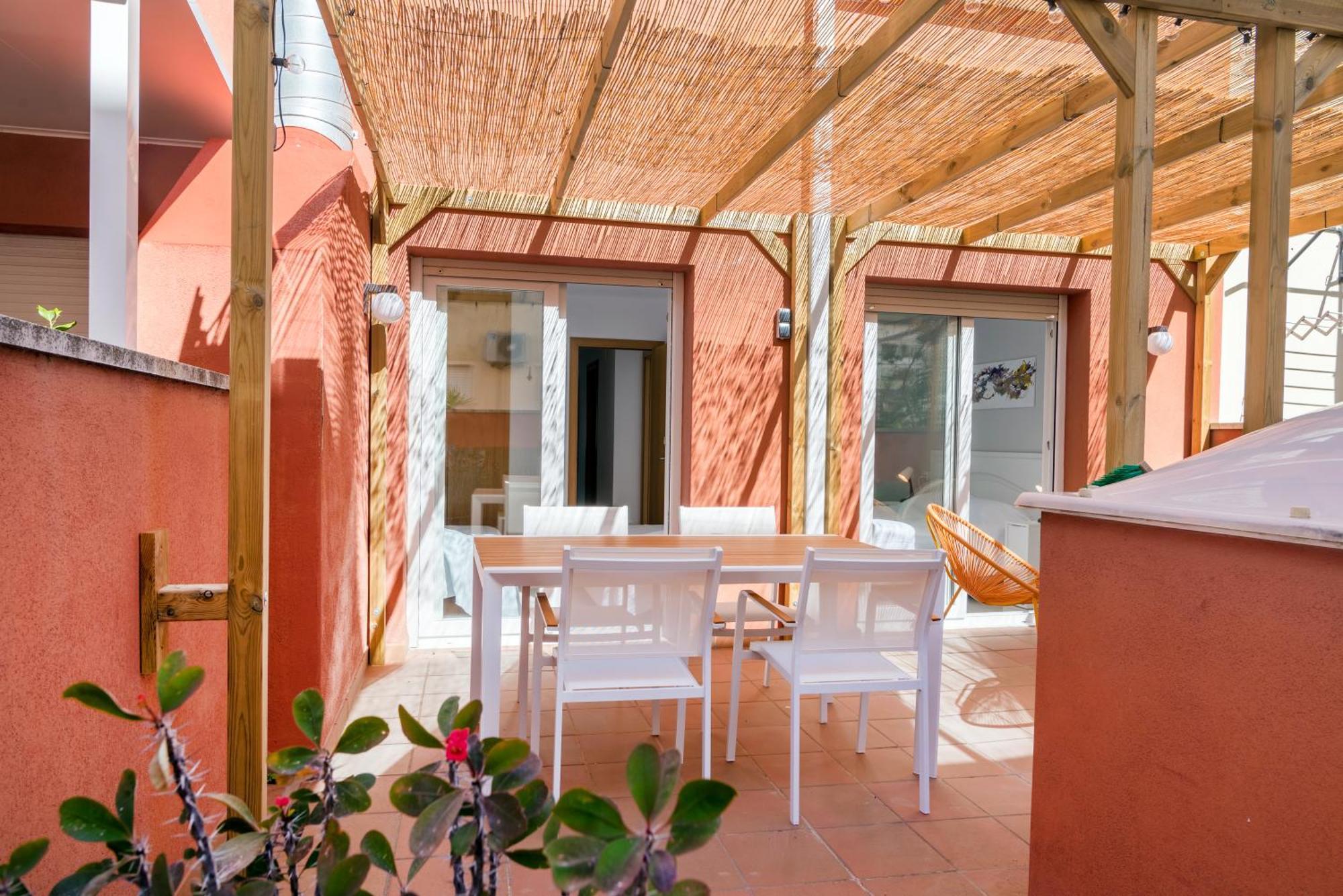 Citadel Holiday Apartment "Oliva" Roses, Beach 200M, Centre 300M, Pr Parking Big Sun Terrace Exterior foto